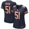 NFL Women's Chicago Bears Dick Butkus Nike Navy Game Retired Player Jersey