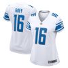 NFL Women's Detroit Lions Jared Goff Nike White Game Player Jersey
