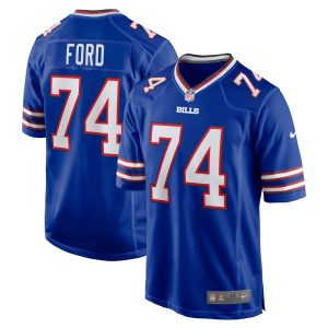 NFL Men's Buffalo Bills Cody Ford Nike Royal Game Player Jersey