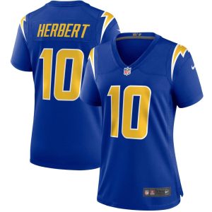 NFL Women's Los Angeles Chargers Justin Herbert Nike Royal Game Jersey