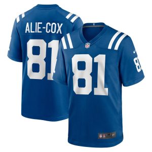 NFL Men's Indianapolis Colts Mo Alie-Cox Nike Royal Team Game Jersey