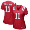 NFL Women's New England Patriots Julian Edelman Nike Red Alternate Game Jersey