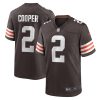 NFL Men's Cleveland Browns Amari Cooper Nike Brown Game Jersey