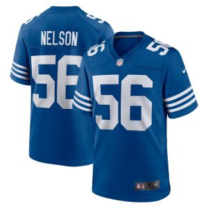 NFL Men's Indianapolis Colts Quenton Nelson Nike Royal Alternate Game Jersey