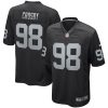 NFL Men's Las Vegas Raiders Maxx Crosby Nike Black Game Player Jersey