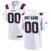 NFL Men's New England Patriots Nike White Custom Game Jersey