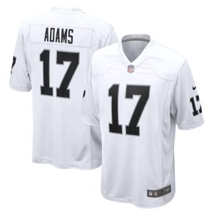 NFL Men's Las Vegas Raiders Davante Adams Nike White Game Jersey