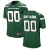NFL Men's New York Jets Nike Gotham Green Game Custom Jersey