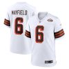 NFL Men's Cleveland Browns Baker Mayfield Nike White 1946 Collection Alternate Game Jersey
