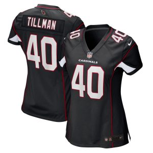 NFL Women's Arizona Cardinals Pat Tillman Nike Black Retired Game Jersey