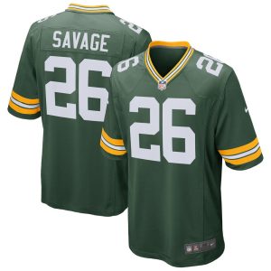 NFL Men's Green Bay Packers Darnell Savage Nike Green Game Jersey