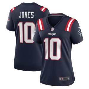 NFL Women's New England Patriots Mac Jones Nike Navy Player Game Jersey