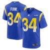 NFL Men's Los Angeles Rams Jake Funk Nike Royal Game Player Jersey