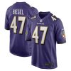NFL Men's Baltimore Ravens Vince Biegel Nike Purple Player Game Jersey