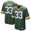 NFL Men's Green Bay Packers Aaron Jones Nike Green Game Jersey