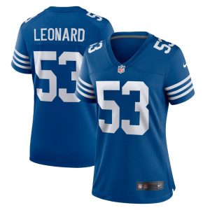 NFL Women's Indianapolis Colts Darius Leonard Nike Royal Alternate Game Jersey