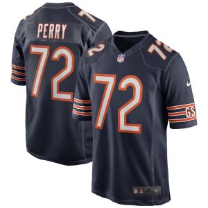 NFL Men's Chicago Bears William Perry Nike Navy Game Retired Player Jersey