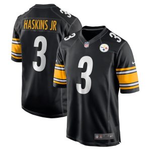 NFL Men's Pittsburgh Steelers Dwayne Haskins Nike Black Game Jersey