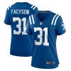 NFL Women's Indianapolis Colts Brandon Facyson Nike Royal Player Game Jersey