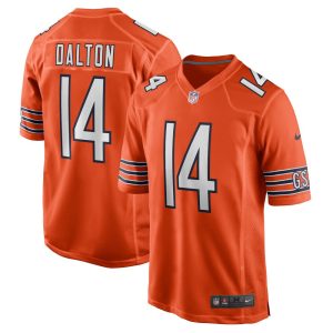 NFL Men's Chicago Bears Andy Dalton Nike Orange Alternate Game Player Jersey