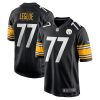NFL Men's Pittsburgh Steelers John Leglue Nike Black Game Jersey