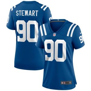 NFL Women's Indianapolis Colts Grover Stewart Nike Royal Game Jersey