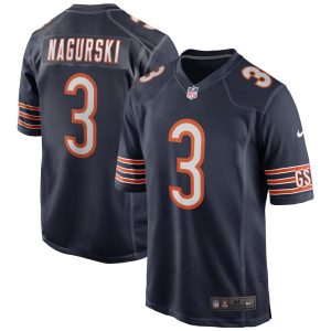 NFL Men's Chicago Bears Bronko Nagurski Nike Navy Game Retired Player Jersey