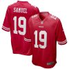 NFL Men's San Francisco 49ers Deebo Samuel Nike Scarlet Game Jersey
