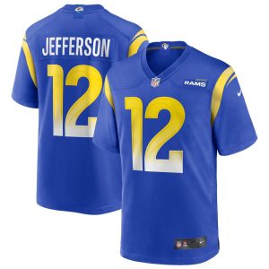 NFL Men's Los Angeles Rams Van Jefferson Nike Royal Player Game Jersey