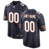 NFL Men's Chicago Bears Nike Navy Custom Game Jersey