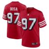 NFL Men's San Francisco 49ers Nick Bosa Nike Scarlet Alternate Game Player Jersey