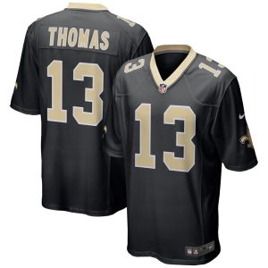 NFL Men's New Orleans Saints Michael Thomas Nike Black Team Color Game Jersey