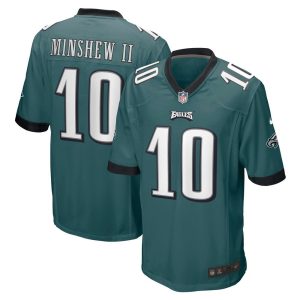 NFL Men's Philadelphia Eagles Gardner Minshew II Nike Midnight Green Game Player Jersey