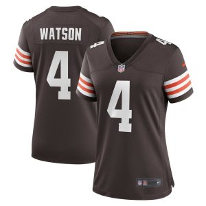 NFL Women's Cleveland Browns Deshaun Watson Nike Brown Game Jersey