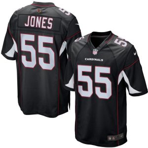 NFL Men's Arizona Cardinals Chandler Jones Nike Black Game Jersey