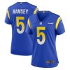 NFL Women's Los Angeles Rams Jalen Ramsey Nike Royal Team Game Jersey