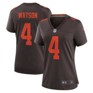 NFL Women's Cleveland Browns Deshaun Watson Nike Brown Alternate Game Jersey