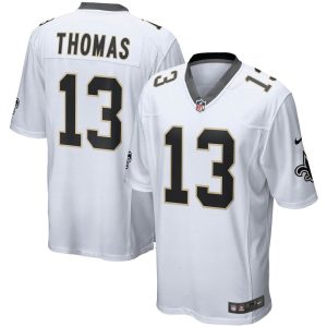 NFL Men's New Orleans Saints Michael Thomas Nike White Game Player Jersey