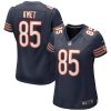 NFL Women's Chicago Bears Cole Kmet Nike Navy Game Jersey