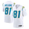 NFL Men's Los Angeles Chargers Mike Williams Nike White Game Jersey