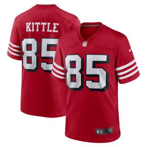 NFL Men's San Francisco 49ers George Kittle Nike Scarlet Alternate Game Player Jersey
