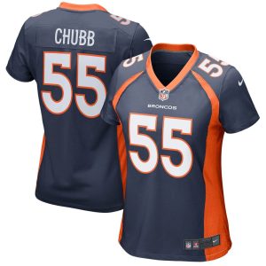 NFL Women's Denver Broncos Bradley Chubb Nike Navy Game Jersey
