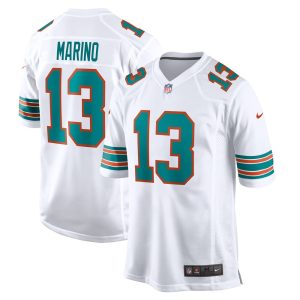 NFL Men's Miami Dolphins Dan Marino Nike White Retired Player Jersey