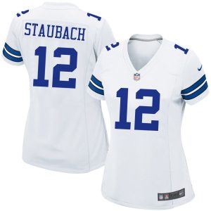 NFL Women's Dallas Cowboys Roger Staubach Nike White Retired Game Jersey