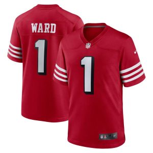NFL Men's San Francisco 49ers Jimmie Ward Nike Scarlet Alternate Game Jersey