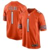NFL Men's Chicago Bears Justin Fields Nike Orange Alternate Game Jersey