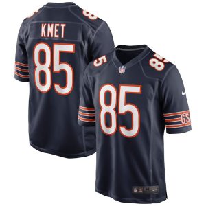 NFL Men's Chicago Bears Cole Kmet Nike Navy Player Game Jersey
