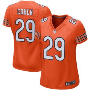 NFL Women's Chicago Bears Tarik Cohen Nike Orange Game Jersey