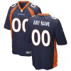 NFL Men's Denver Broncos Nike Navy Alternate Custom Game Jersey