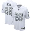 NFL Men's Las Vegas Raiders Josh Jacobs Nike White Alternate Game Jersey